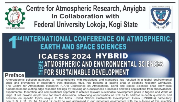 ful-car-nasrda-organize-1st-international-conference-on-atmospheric earth-and-space-sciences-sept-22-25-2024